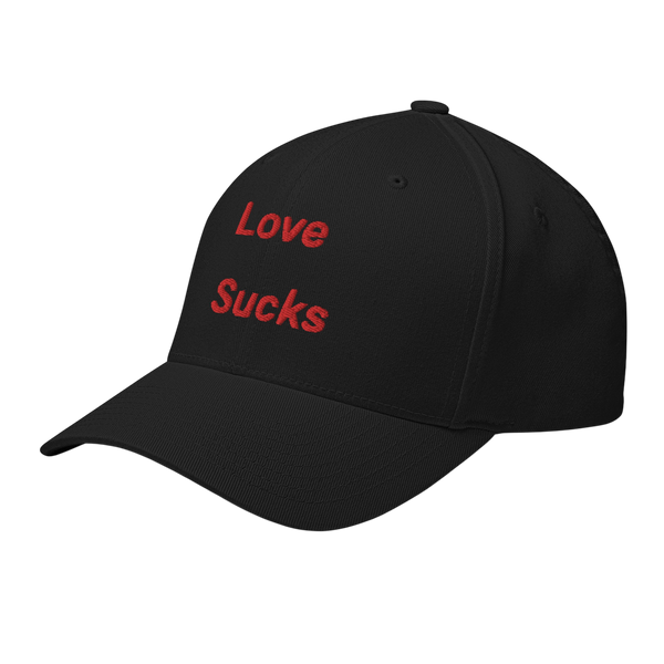 Love Sucks Structured Twill Cap