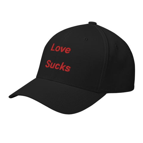 Love Sucks Structured Twill Cap