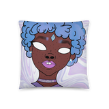 Blue Booberry Basic Pillow