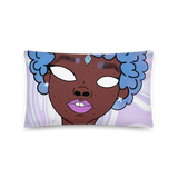 Blue Booberry Basic Pillow