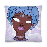 Blue Booberry Basic Pillow