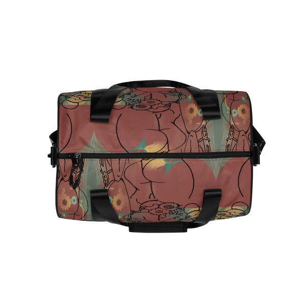 Big BootyBelle All-Over Print Gym Bag