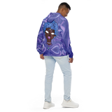 Blue Booberry Men’s Windbreaker