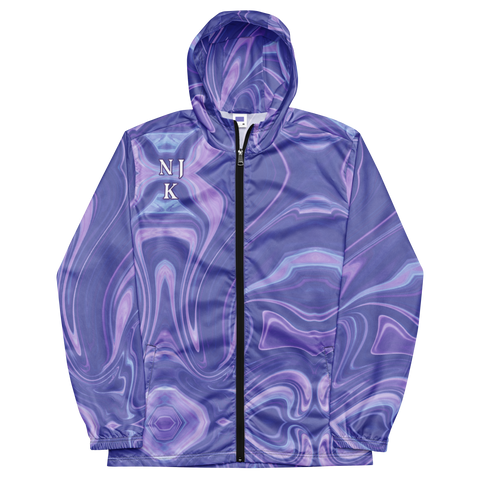 Blue Booberry Men’s Windbreaker