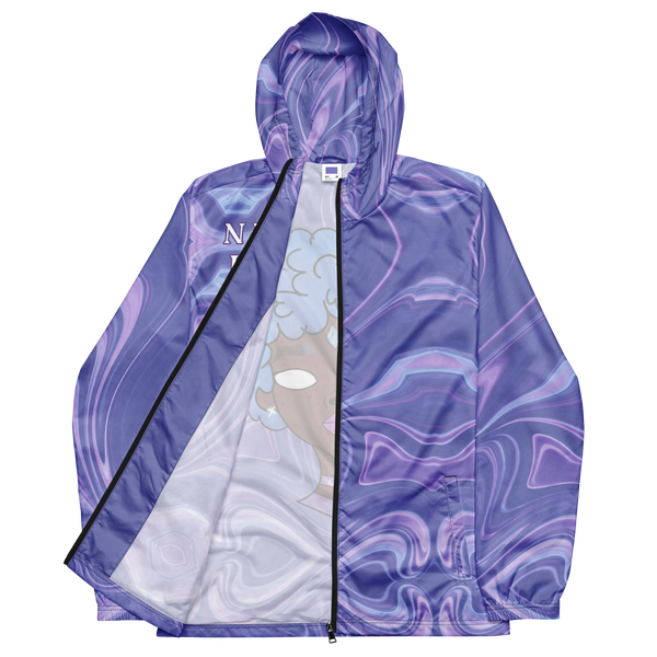 Blue Booberry Men’s Windbreaker