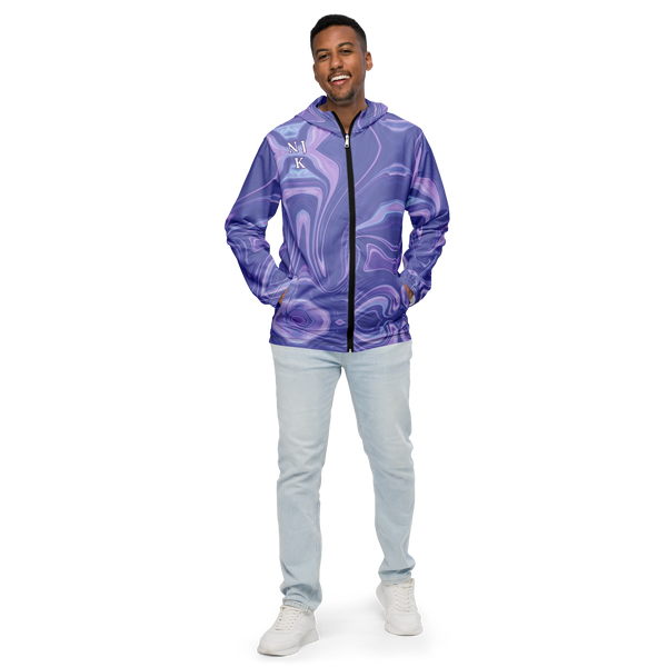 Blue Booberry Men’s Windbreaker