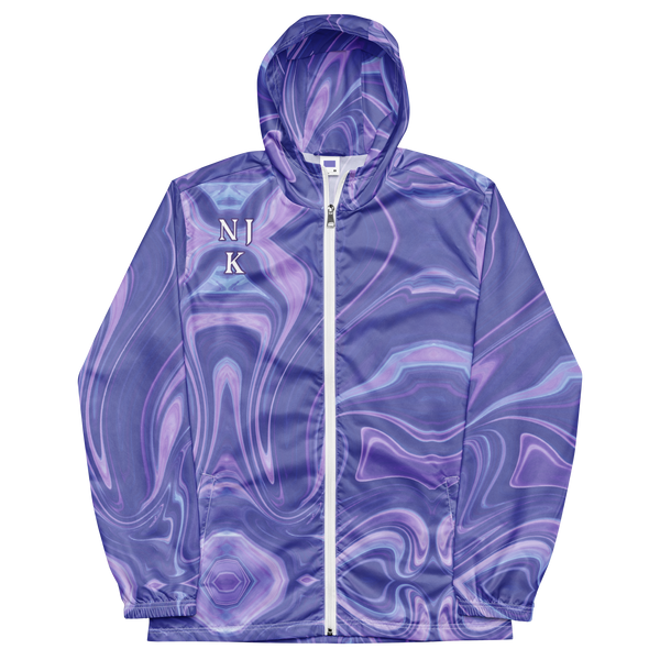 Blue Booberry Men’s Windbreaker