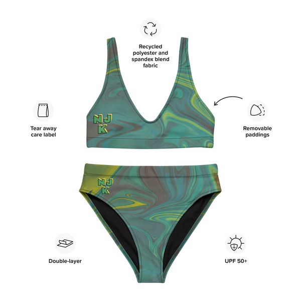 Blesser Bart Recycled High-Waisted Bikini