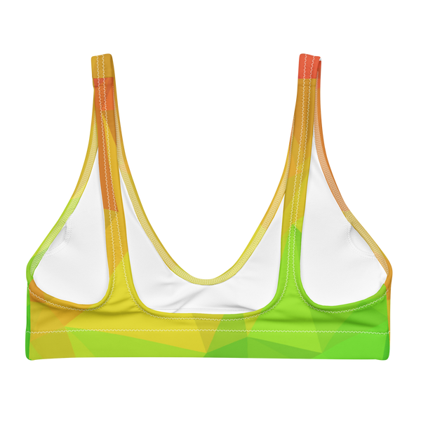 True Pride Recycled Padded Bikini Top