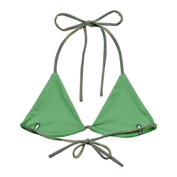 Big Booty Belle All-Over Print Recycled String Bikini Top