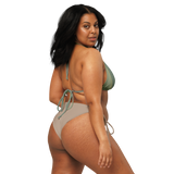 Big Booty Belle All-Over Print Recycled String Bikini Top