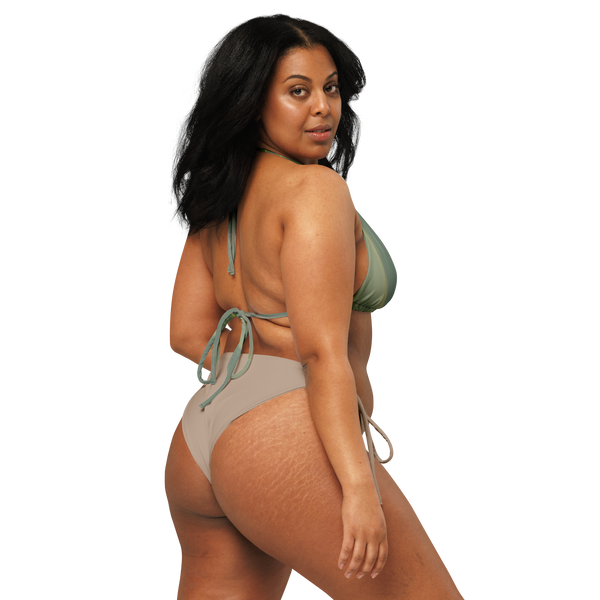 Big Booty Belle All-Over Print Recycled String Bikini Top