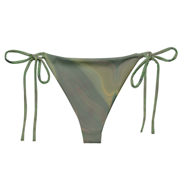Big Booty Belle All-Over Print Recycled String Bikini Bottom