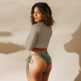 Big Booty Belle All-Over Print Recycled String Bikini Bottom