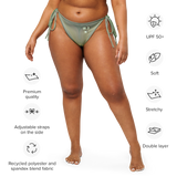 Big Booty Belle All-Over Print Recycled String Bikini Bottom