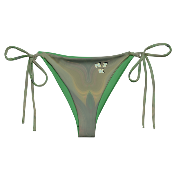 Big Booty Belle All-Over Print Recycled String Bikini Bottom
