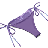 Blue Booberry All-Over Print Recycled String Bikini