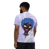 Blue Booberry Recycled Unisex Sports Jersey