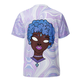 Blue Booberry Recycled Unisex Sports Jersey