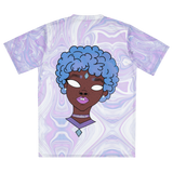 Blue Booberry Recycled Unisex Sports Jersey