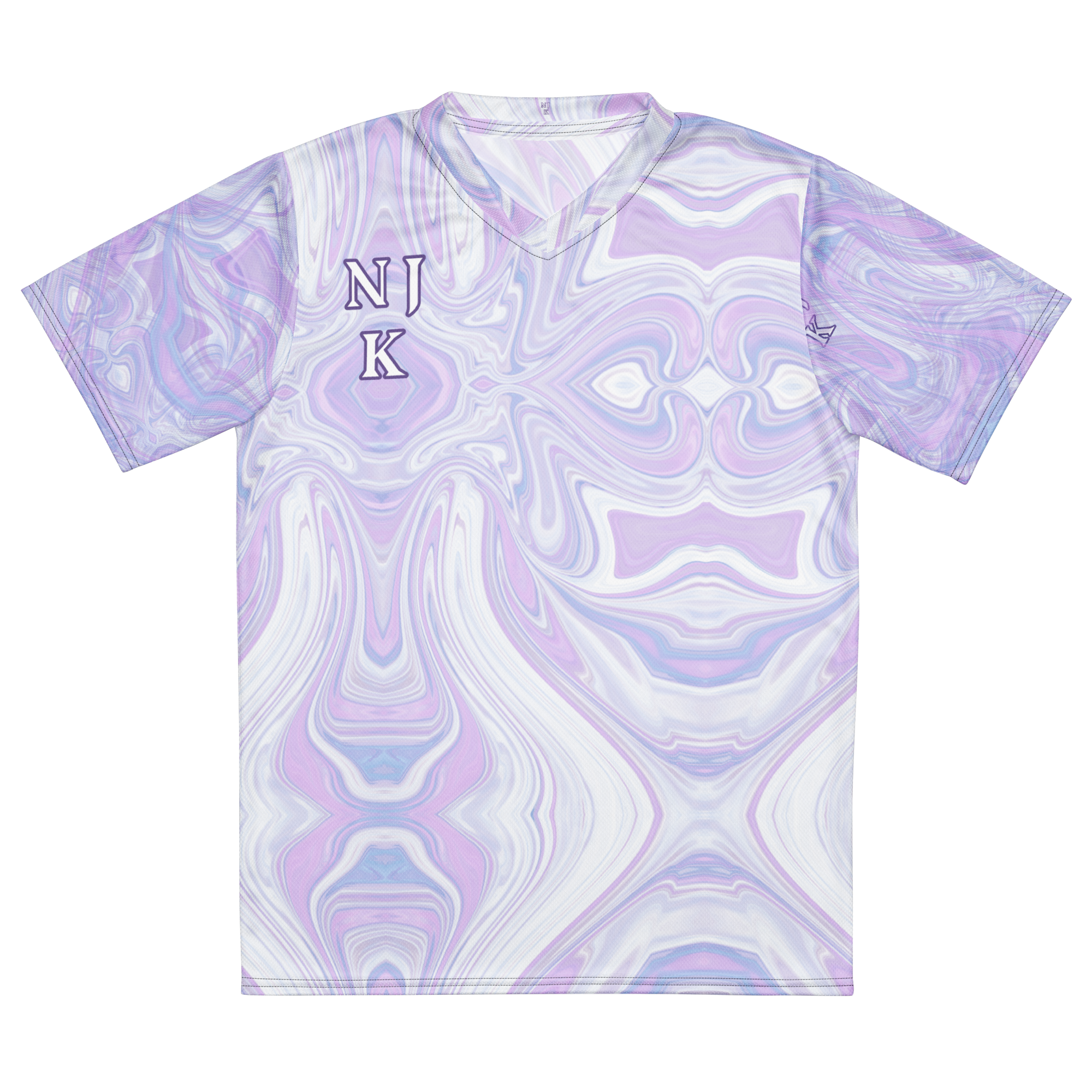 Blue Booberry Recycled Unisex Sports Jersey