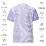Blue Booberry Recycled Unisex Sports Jersey