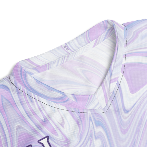 Blue Booberry Recycled Unisex Sports Jersey