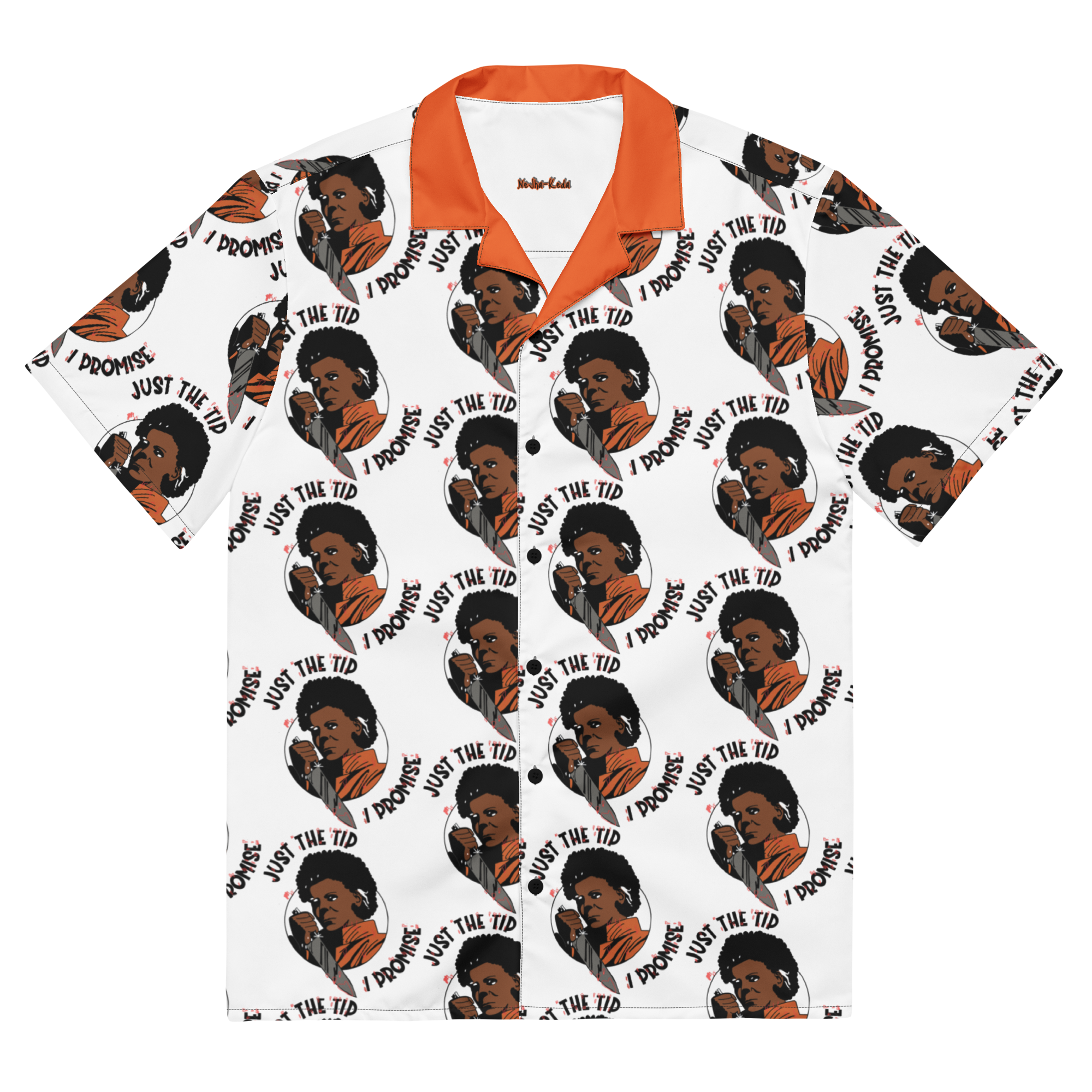 Just The Tip Unisex Button Shirt