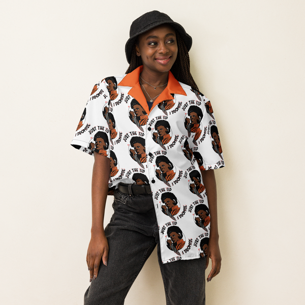 Just The Tip Unisex Button Shirt