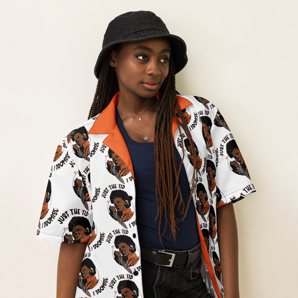 Just The Tip Unisex Button Shirt