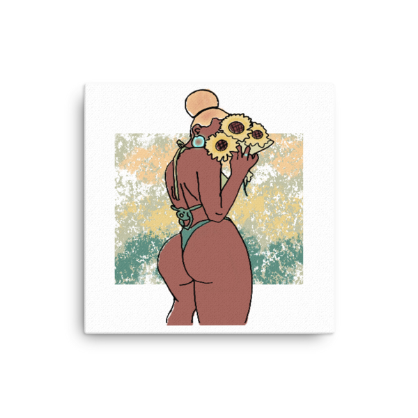 Big Booty Belle Canvas
