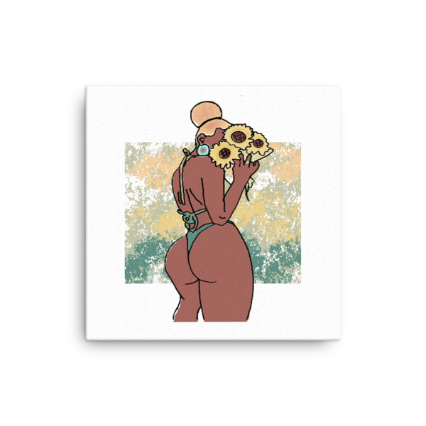 Big Booty Belle Canvas