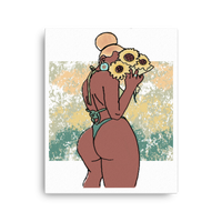 Big Booty Belle Canvas
