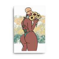 Big Booty Belle Canvas
