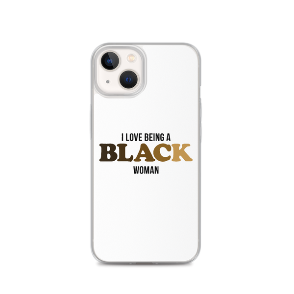Love Black Women iPhone Case