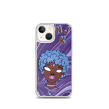Blue Booberry iPhone Case