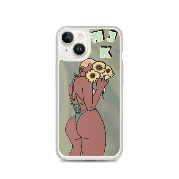 Big Booty Bald Belle iPhone Case