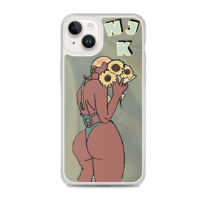 Big Booty Bald Belle iPhone Case