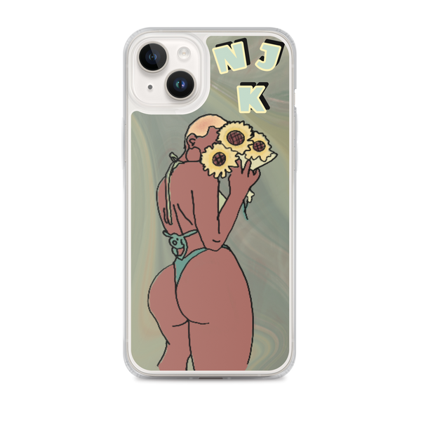 Big Booty Bald Belle iPhone Case