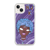 Blue Booberry iPhone Case