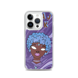 Blue Booberry iPhone Case