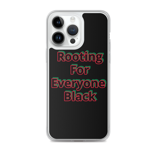 Blackout iPhone Case