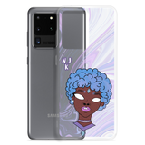 Blue Booberry Clear Case for Samsung®