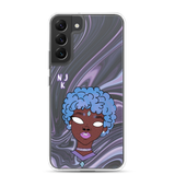 Blue Booberry Clear Case for Samsung®