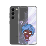 Blue Booberry Clear Case for Samsung®