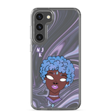 Blue Booberry Clear Case for Samsung®