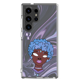 Blue Booberry Clear Case for Samsung®
