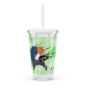 MAWorseA Clear Plastic Tumbler