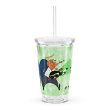 MAWorseA Clear Plastic Tumbler