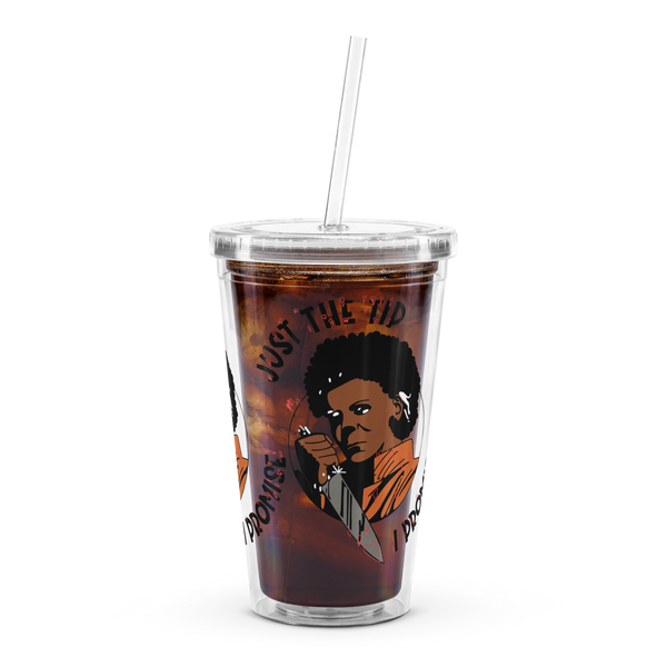 Just The Tip Clear Plastic Tumbler